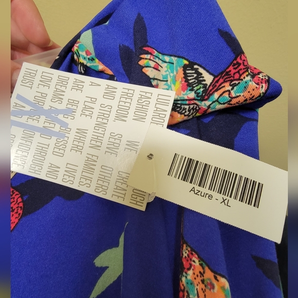 NWT Lularoe Azure Skirt, Size XL - Picture 3 of 3